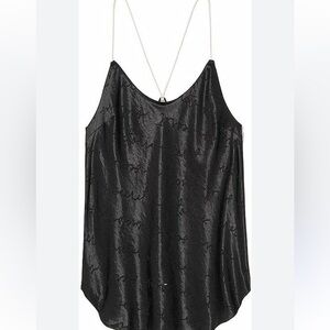 Victoria's Secret Black Pajama Top